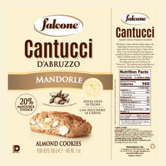 CANTUCCI ALLE MANDORLE SACCO DA 800 GR